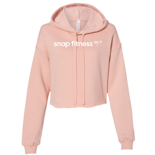 Snap Fitness - Women's Cropped Fleece Hoodie Thumbnail
